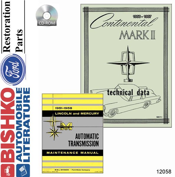 1956–1957 Lincoln Mark II Factory Shop Service Manual
