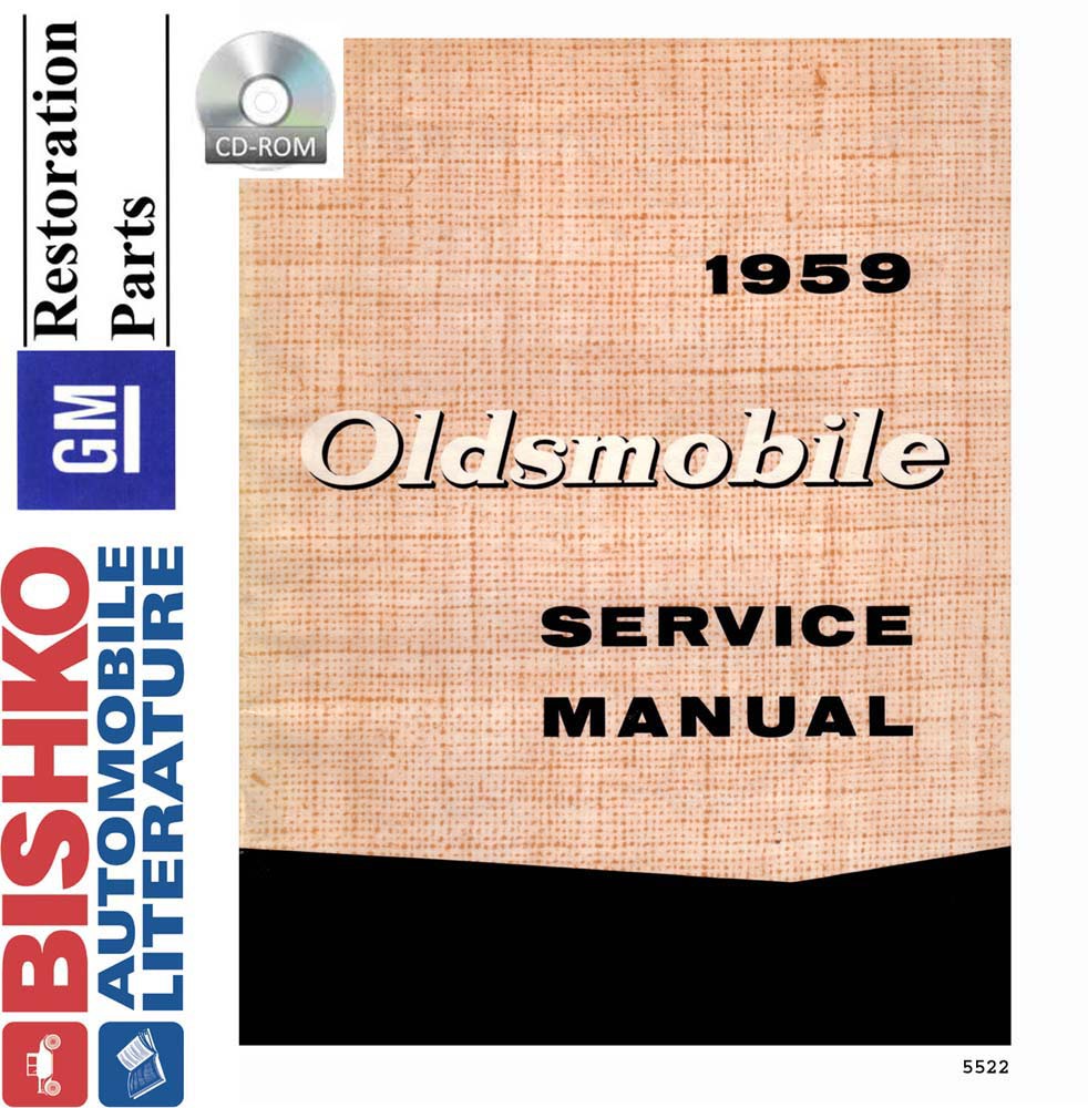1959 OLDSMOBILE Full Line Body, Chassis & Electrical Service Manual