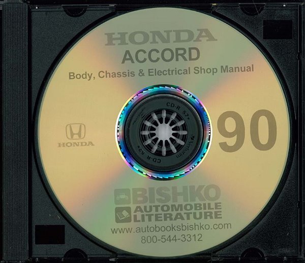 1990 Honda Accord Factory Shop Service Manual