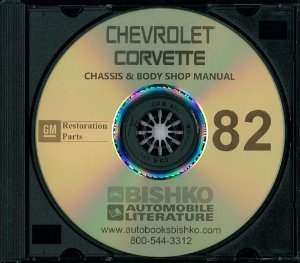 1982 Chevrolet Corvette Factory Shop Service Manual