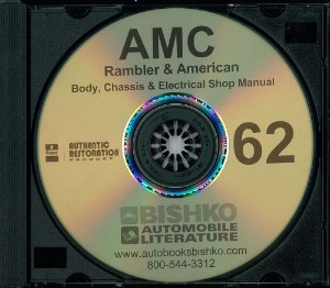 1962 AMC American, Rambler Factory Shop Service Manual