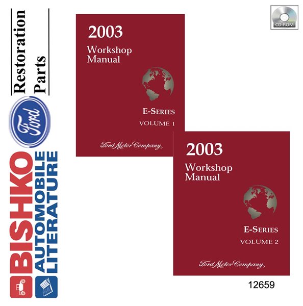 2003 Ford Truck E-Series Factory Shop Service Manual