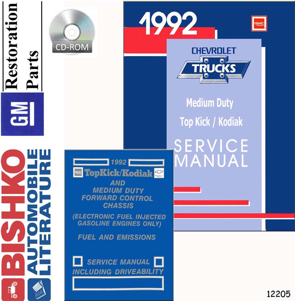 1992 Chevrolet Truck Topkick/Kodiak Factory Shop Service Manual