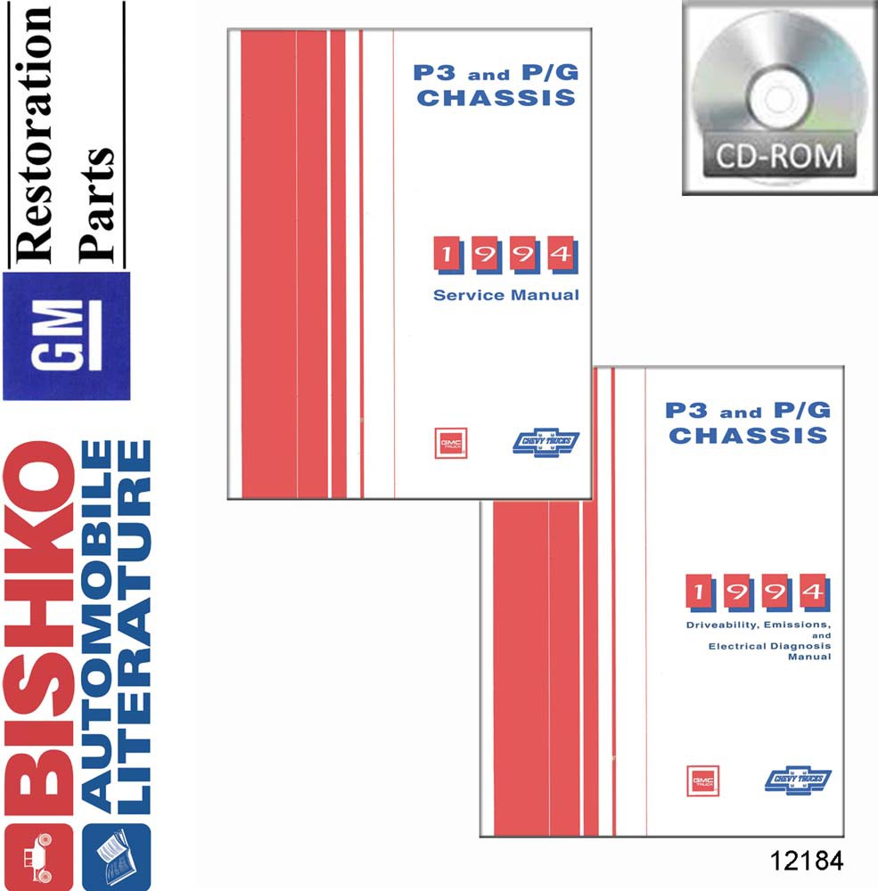 1994 Chevrolet Truck P Chassis Factory Shop Service Manual