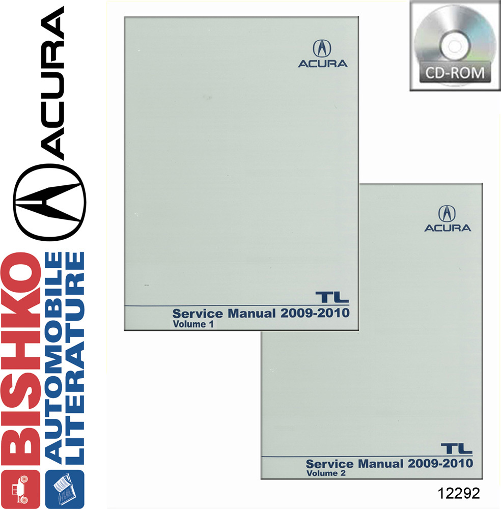 2009–2010 Acura TL Factory Shop Service Manual