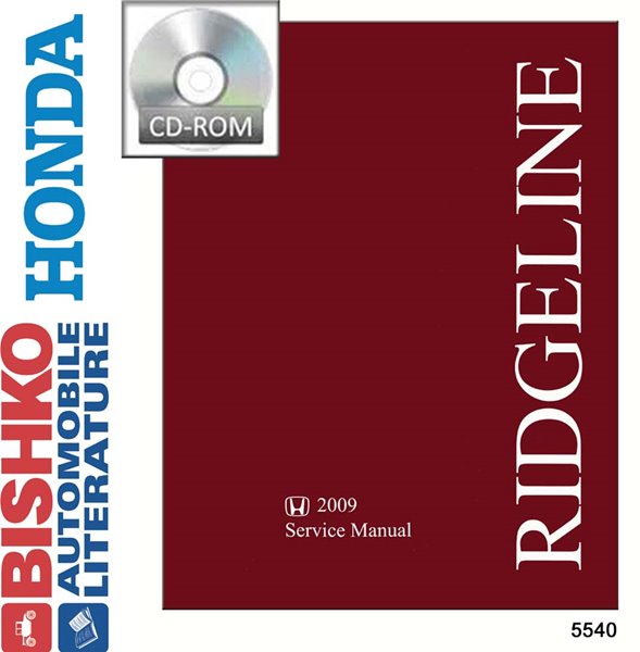 2009 Honda Ridgeline Factory Shop Service Manual