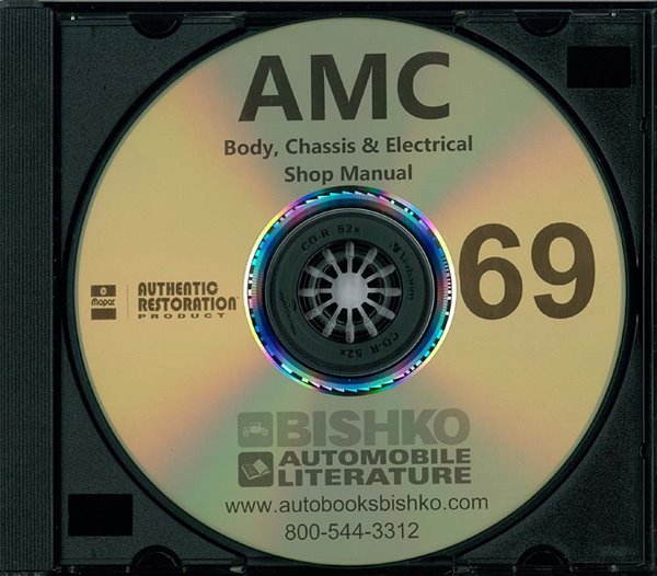 1969 AMC Body, Chassis & Electrical Repair Shop Manual main image