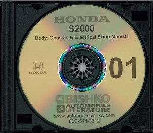 2001 Honda S2000 Factory Shop Service Manual