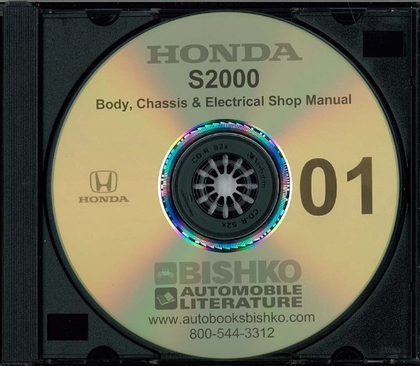 2001 Honda S2000 Factory Shop Service Manual