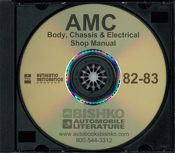 1982–1983 AMC All Models Factory Shop Service Manual