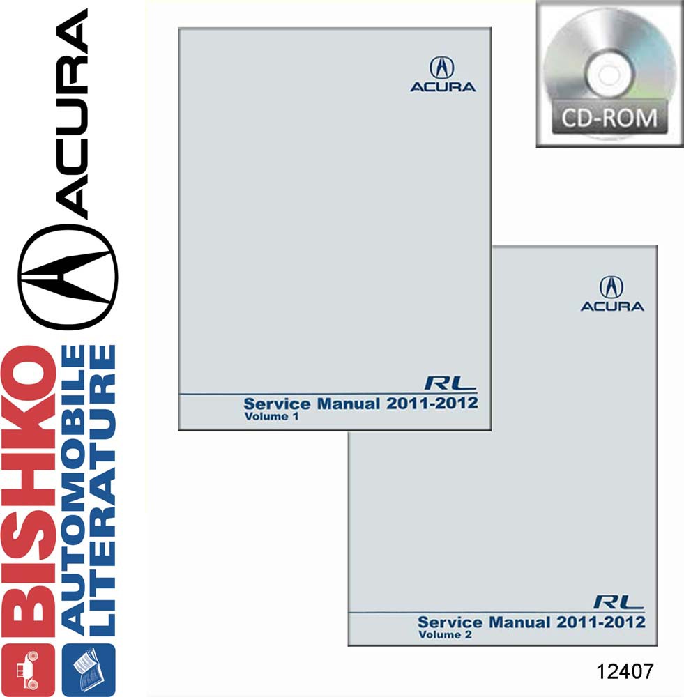 2011–2012 Acura RL Factory Shop Service Manual