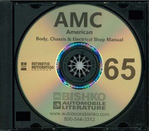 1965 AMC American Factory Shop Service Manual
