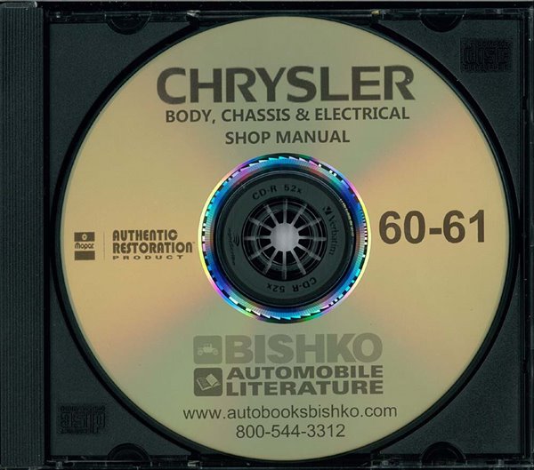 1960-61 CHRYSLER Body, Chassis & Electrical Service Manual main image
