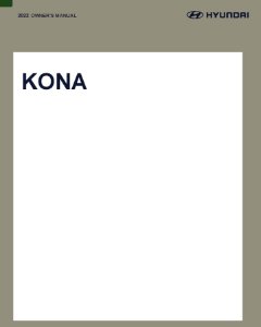 2022 Hyundai Kona Owner's Manual