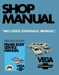 1971 Chevrolet Vega Factory Shop Service Manual