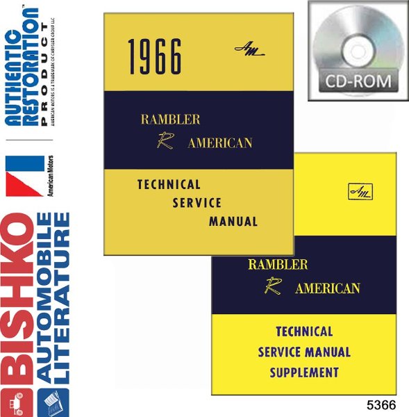 1966 AMC American Factory Shop Service Manual