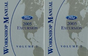2005 Ford Truck Excursion Factory Shop Service Manual