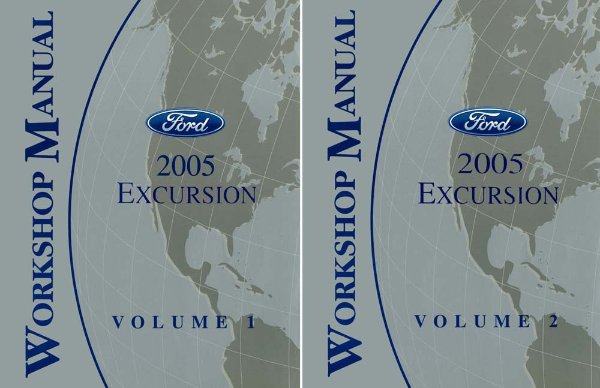 2005 Ford Truck Excursion Factory Shop Service Manual