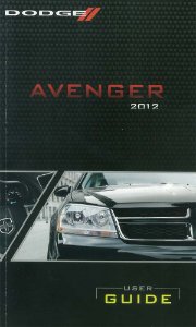2012 Dodge Avenger Owner's Manual