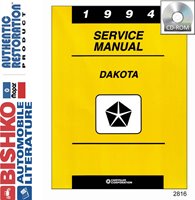 1994 DODGE DAKOTA Body, Chassis & Electrical Service Manual sample image