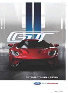 2017 Ford GT Owner's Manual