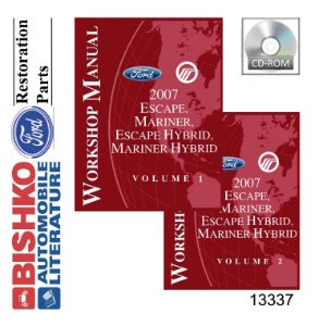 2007 Ford Truck Escape, Mariner, Hybrid Factory Shop Service Manual