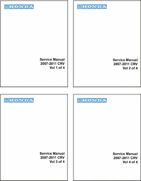 2007–2011 Honda CR-V Factory Shop Service Manual
