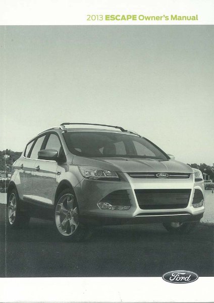 2013 Ford Escape Owner's Manual
