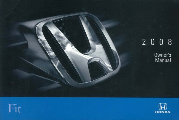 2008 Honda Fit Owner's Manual