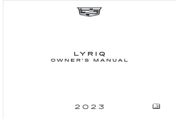 2023 Cadillac LYRIQ Owner's Manual