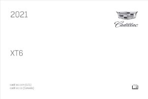 2021 Cadillac XT6 Owner's Manual