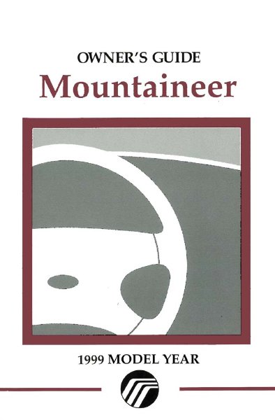 1999 Mercury Mountaineer Owner's Manual