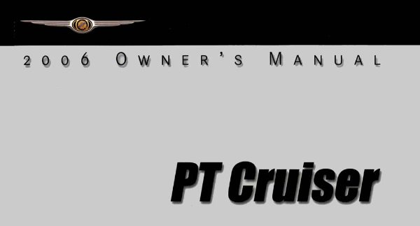 2006 Chrysler PT Cruiser Owner's Manual