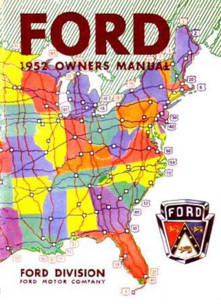 1952 Ford Passenger Car Owner's Manual