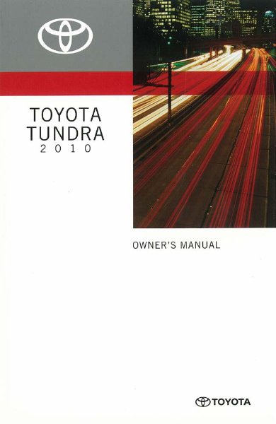 2010 Toyota Tundra Owner's Manual