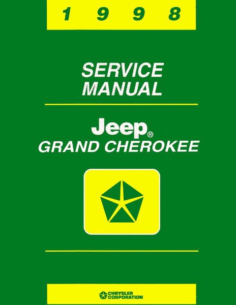 1998 Jeep Grand Cherokee Factory Shop Service Manual