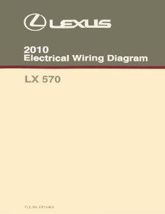 2010 Lexus LX 570 Wiring Diagrams Manual