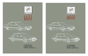 1989 Buick LeSabre, Electra, Park Avenue Factory Shop Service Manual