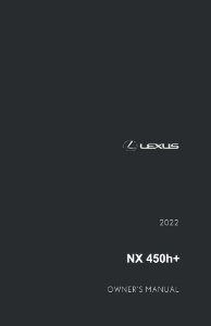 2022 Lexus NX 450ht Owner's Manual