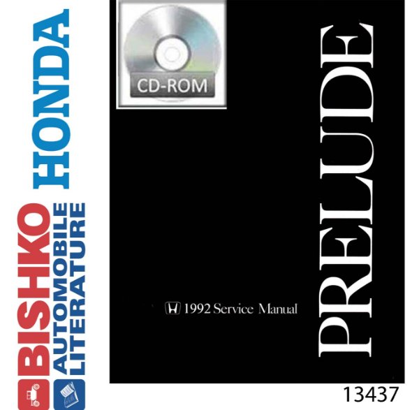 1992 Honda Prelude Factory Shop Service Manual