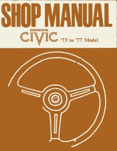 1973–1977 Honda Civic Factory Shop Service Manual