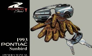 1993 Pontiac Sunbird Owner's Manual