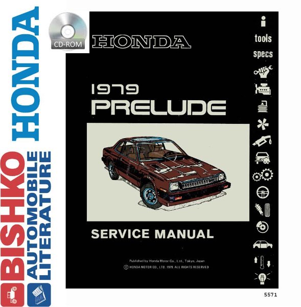 1979 Honda Prelude Factory Shop Service Manual