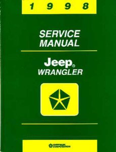 1998 Jeep Wrangler Factory Shop Service Manual