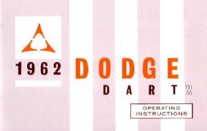 1962 Dodge Dart Owner's Manual