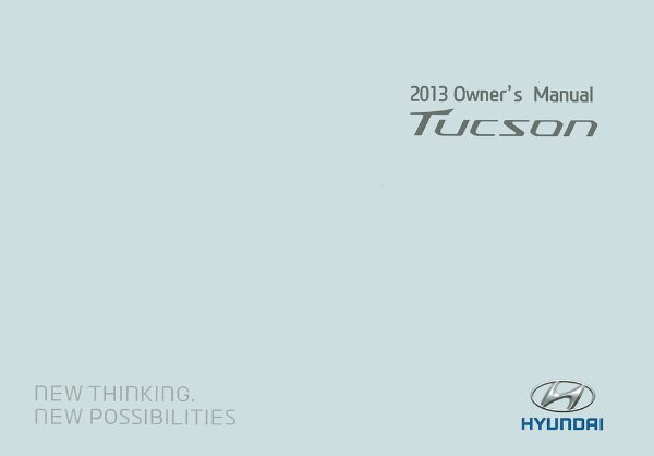 2013 Hyundai Tucson Owner's Manual