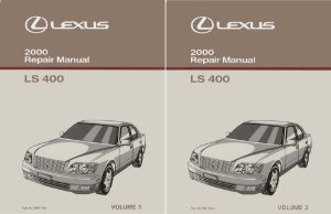 2000 Lexus LS 400 Factory Shop Service Manual