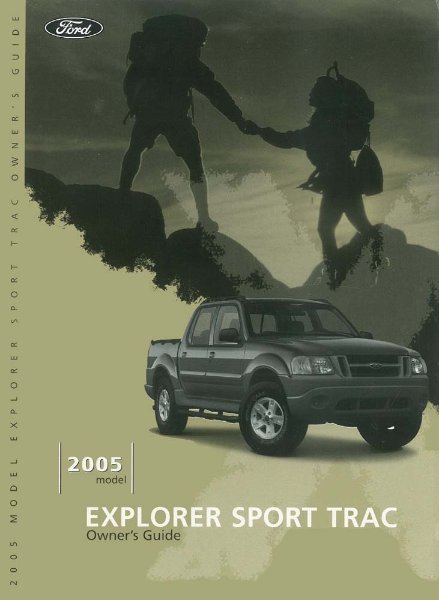 2005 Ford Explorer Sport Trac Owner's Manual