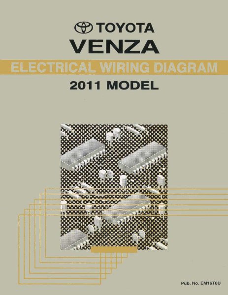 2011 Toyota Venza Wiring Diagrams Manual