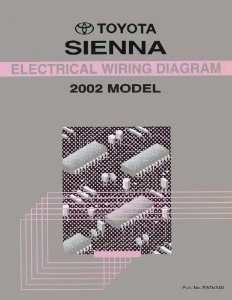 2002 Toyota Sienna Wiring Diagrams Manual